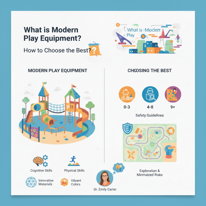 What is Modern Play Equipment and How to Choose the Best?