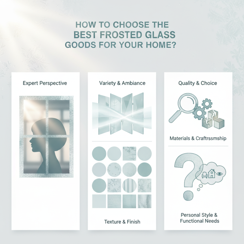 How to Choose the Best Frosted Glass Goods for Your Home?