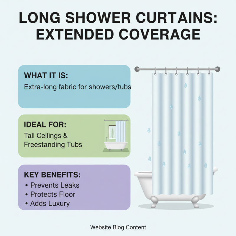 What is a Long Shower Curtain and Why Do You Need One?
