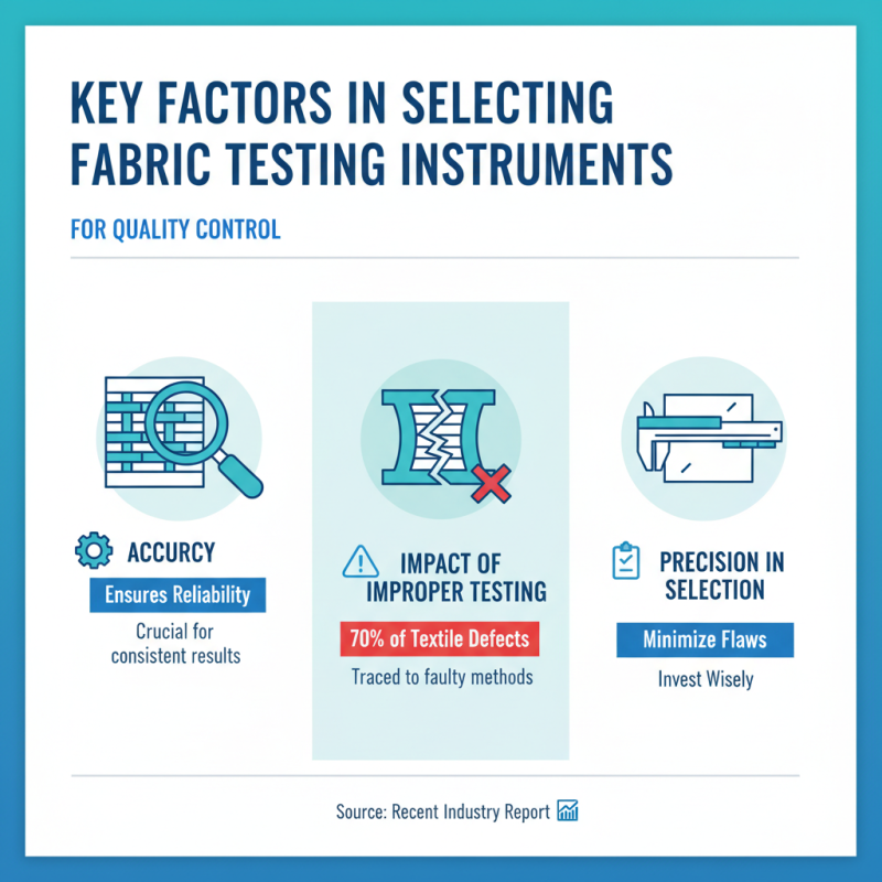 2026 How to Choose the Right Fabric Testing Instruments for Your Needs?
