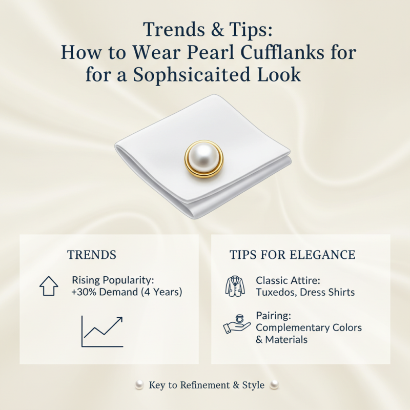Top 10 Pearl Cufflinks from China for Elegant Fashion Statements?
