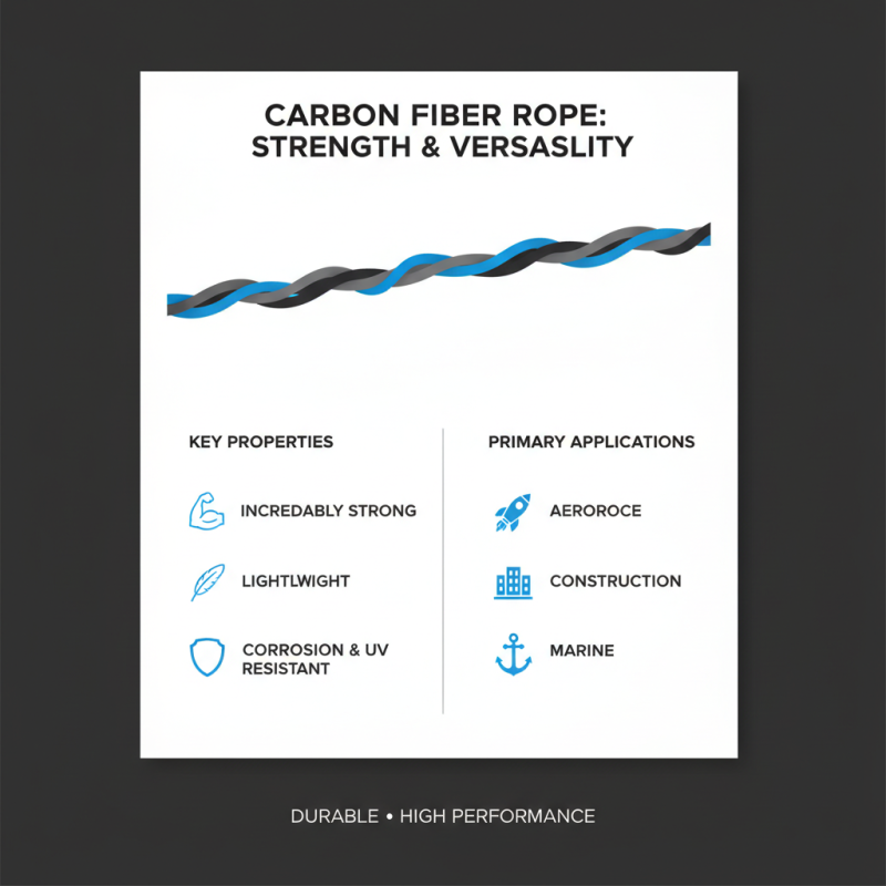 China Top Carbon Fiber Rope Suppliers for Global Buyers?