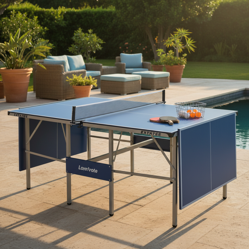 How to Choose the Best Foldable Ping Pong Table for Outdoor Use?
