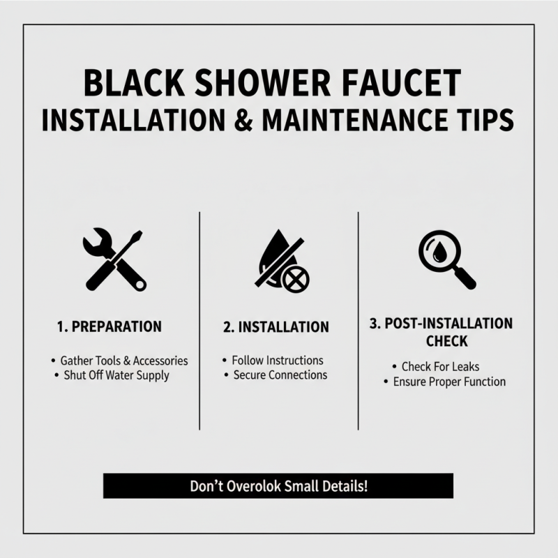 How to Choose the Best Black Shower Faucet Set for Your Bathroom?