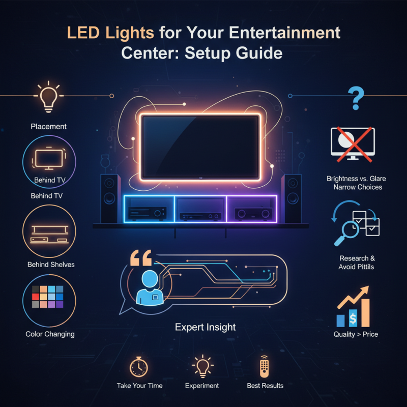 Best LED Lights for Your Entertainment Center Setup Guide?