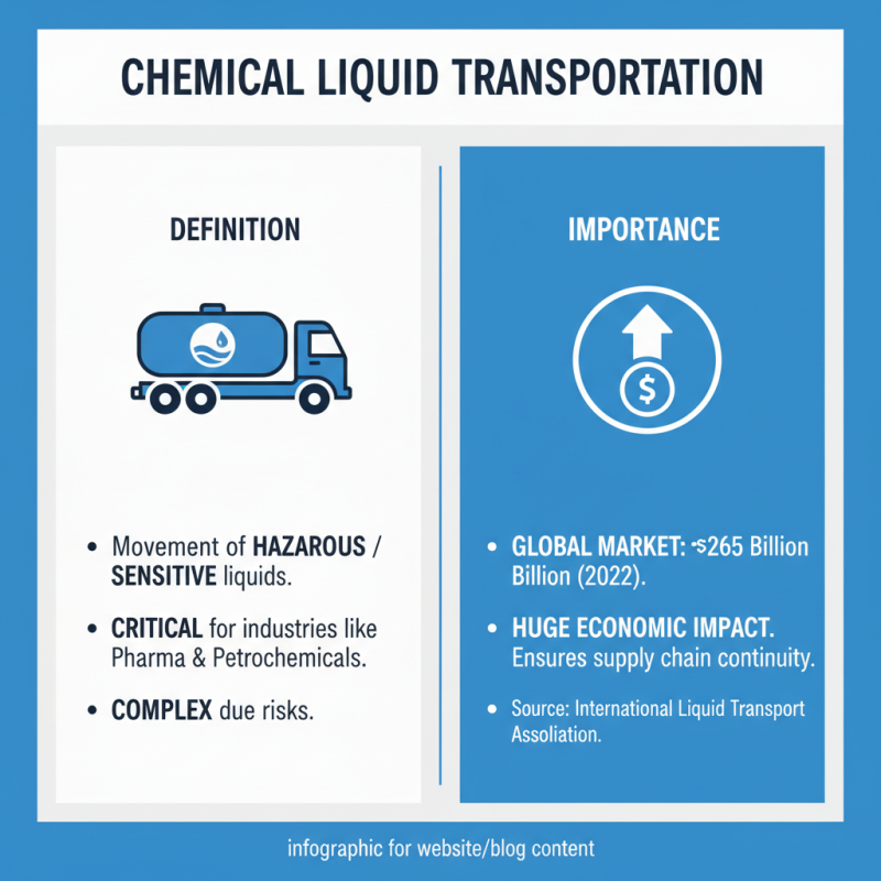 What is Chemical Liquid Transportation and How to Optimize It?