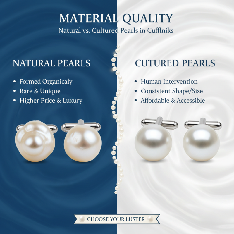 Top 10 Pearl Cufflinks from China for Elegant Fashion Statements?