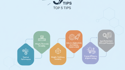 Top 5 Tips for Choosing Aerogel Blanket JT20 for Your Needs?
