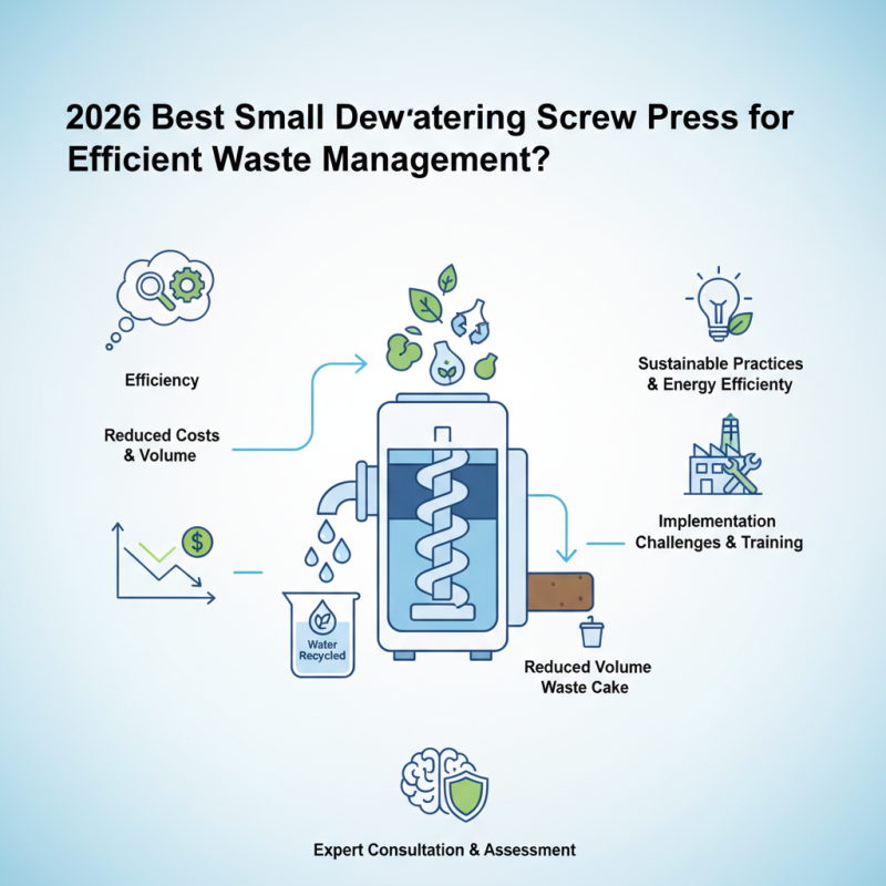 2026 Best Small Dewatering Screw Press for Efficient Waste Management?
