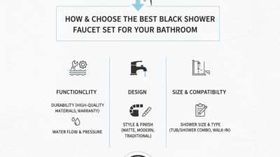 How to Choose the Best Black Shower Faucet Set for Your Bathroom?