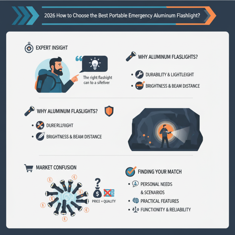 2026 How to Choose the Best Portable Emergency Aluminum Flashlight?