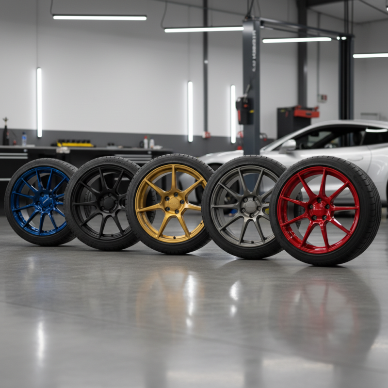 Top 5 Powder Coating Rims Colors for Your Next Project?