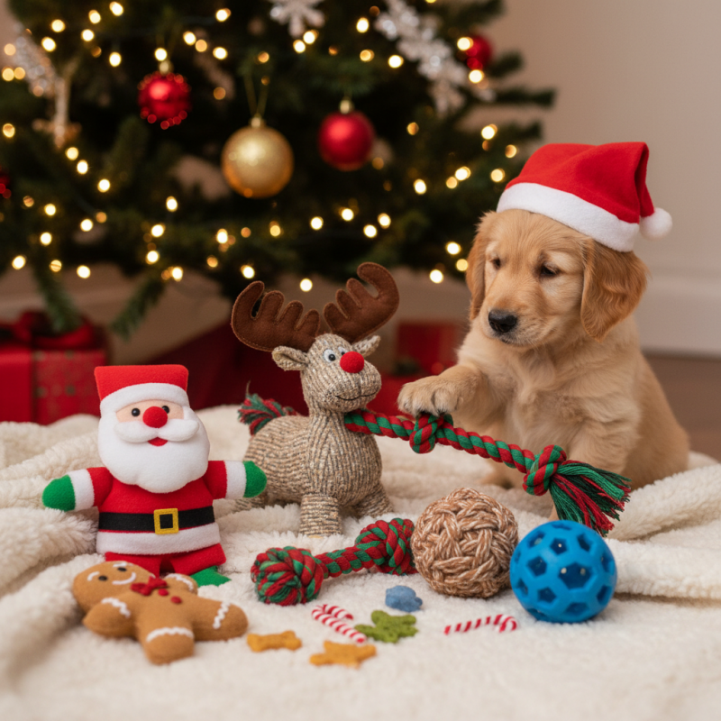 What are the Best Xmas Dog Toys for Your Pet?
