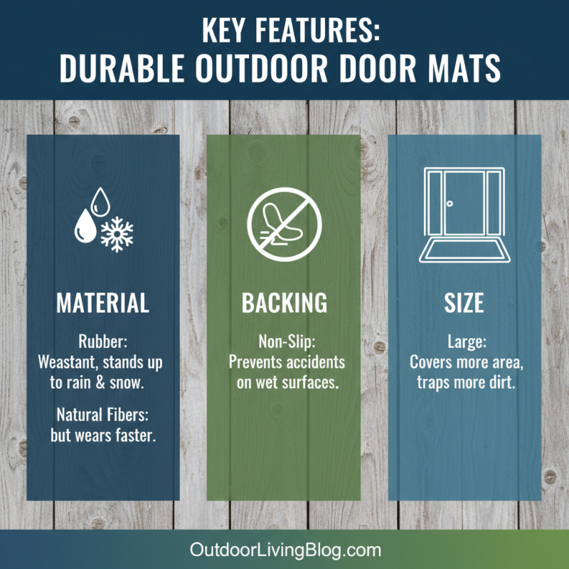 What are the Best Large Outdoor Door Mats for Home Use?