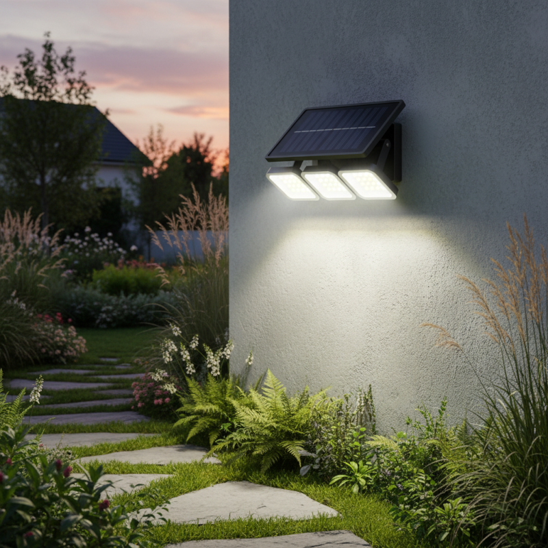 Best 4 Head COB LED Solar Wall Light for Maximum Brightness?