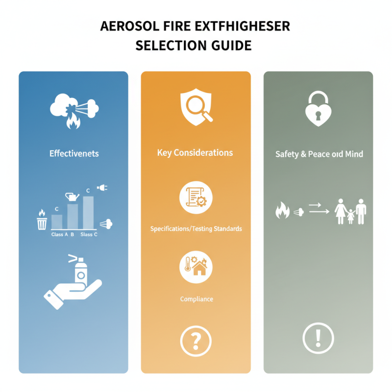 How to Choose the Best Aerosol Fire Extinguisher for Safety?