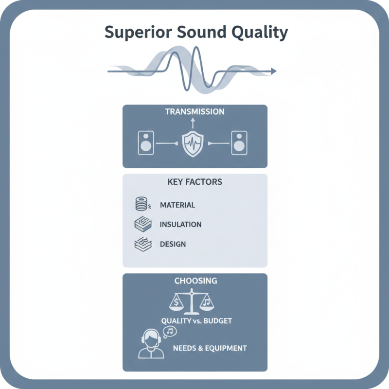 Discover the Best Audio Cables in China for Superior Sound Quality?