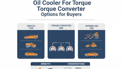 Top Oil Cooler For Torque Converter Options for Buyers?