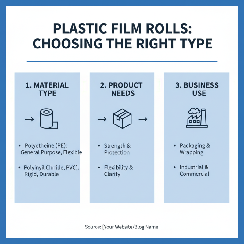 How to Choose the Best Plastic Film Rolls for Your Business?