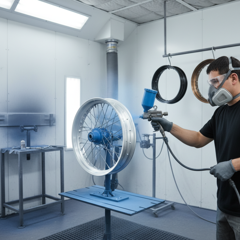 Why Choose Powdercoating for Motorcycle Wheels Today?