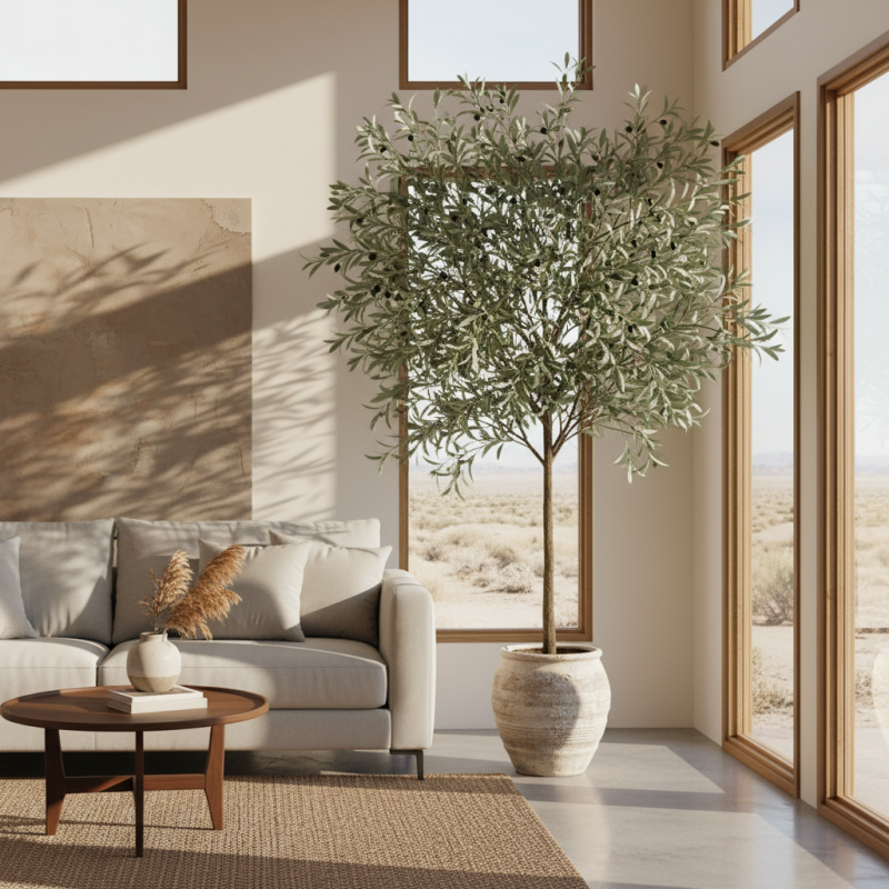 Top 10 Benefits of Artificial Olive Tree Large for Home Decor?