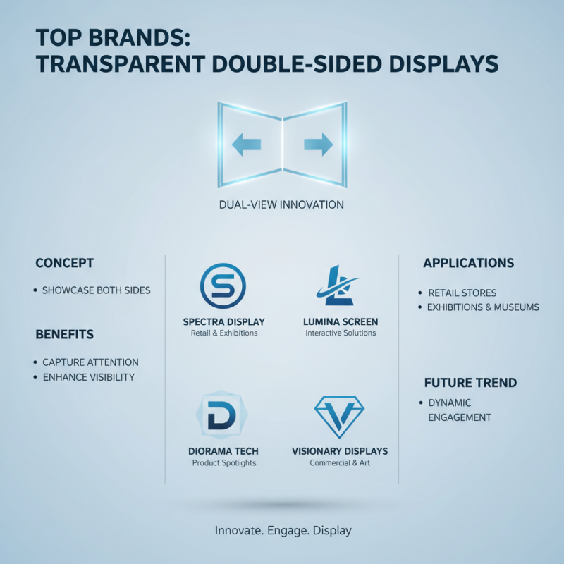 Best Transparent Double Sided Display Screen Options for Your Business?