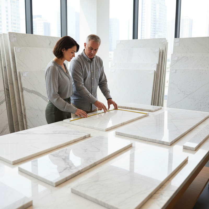 How to Choose the Right White Marble Slab Cut to Size?