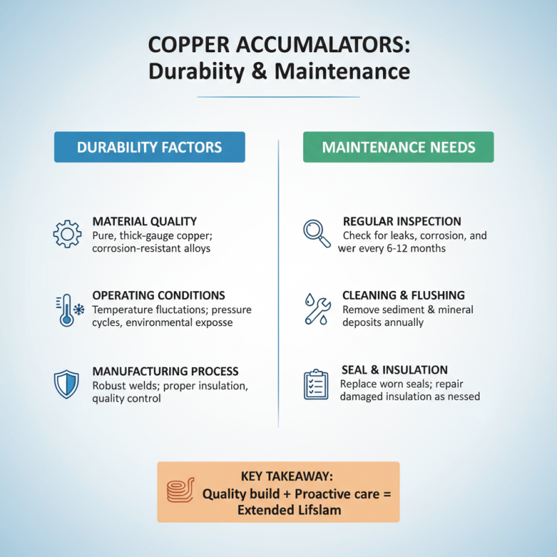 How to Choose the Right Copper Accumulator for Your Needs?