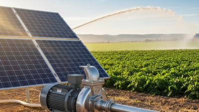 How to Choose the Best High Flow Solar Pump for Your Needs?