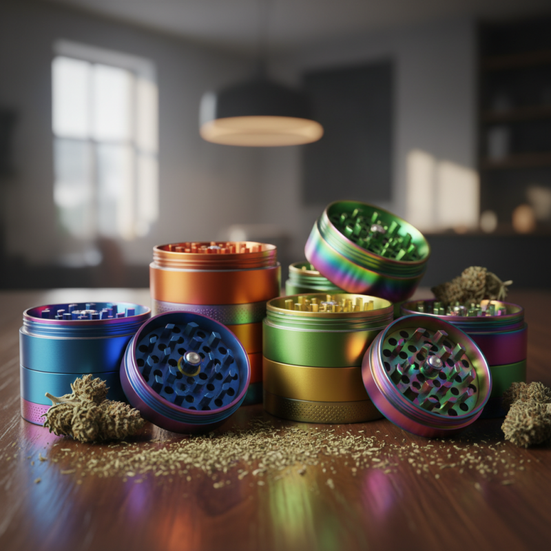 Explore the Best Colorful Herb Grinders for Quality Trade?