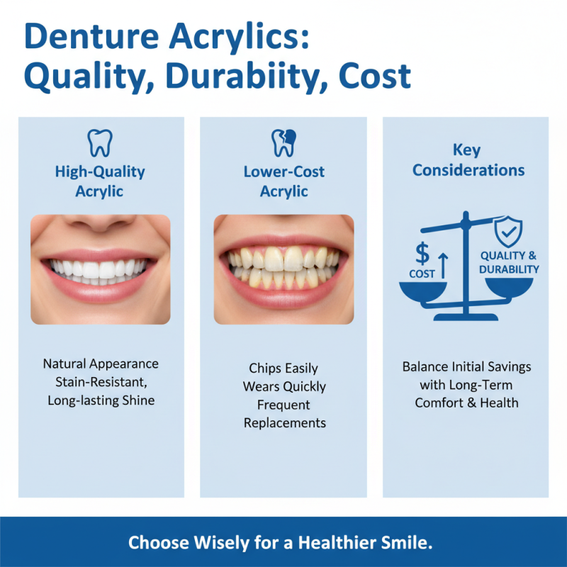 Best Denture Acrylic Options for Global Buyers in 2026?