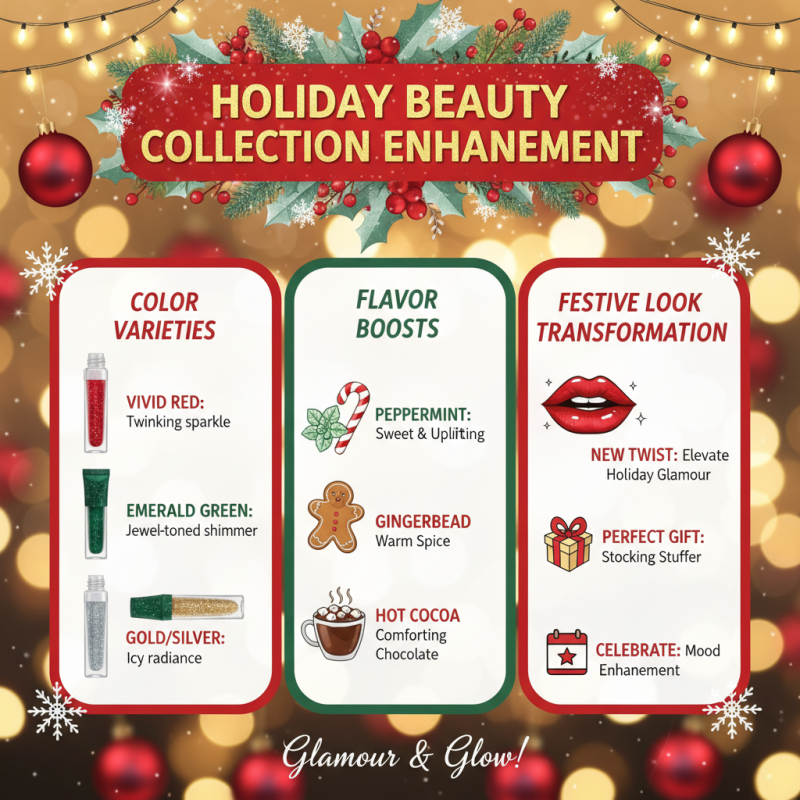 Why Choose Christmas Lip Gloss Tubes for Your Holiday Beauty Collection?