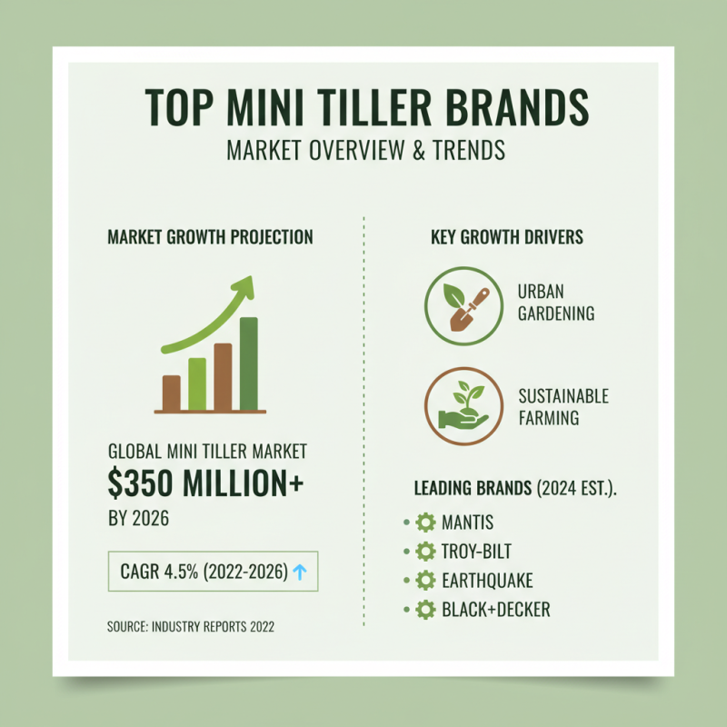 Top 10 Mini Tiller Brands for Your Garden Needs?
