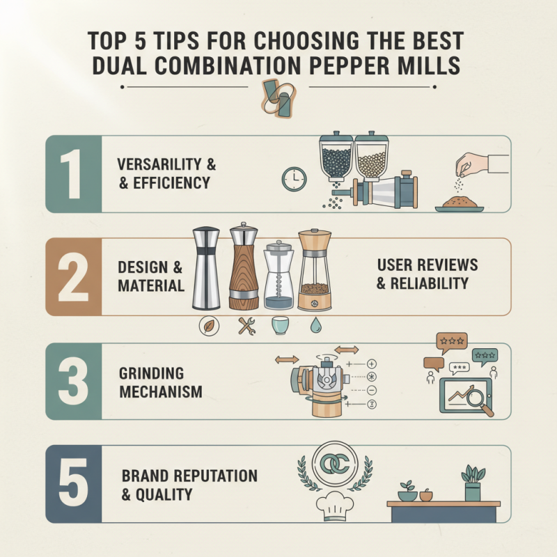 Top 5 Tips for Choosing the Best Dual Combination Pepper Mills?