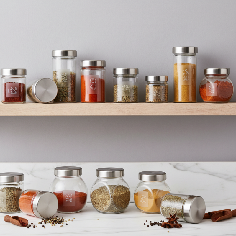 2026 Top Glass Spice Jar Trends for Your Kitchen Essentials?