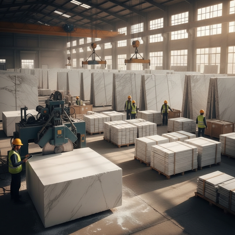 China Top White Marble Slab Cut To Size for Global Buyers?