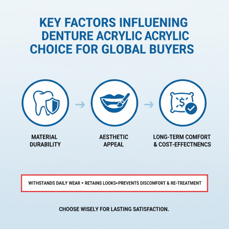 Best Denture Acrylic Options for Global Buyers in 2026?