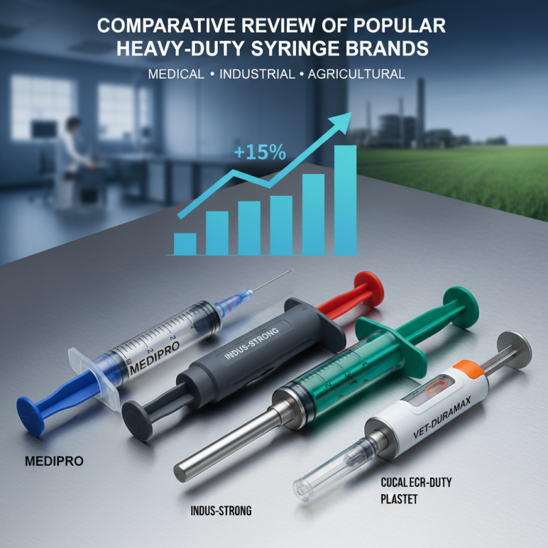 2026 Best Heavy-Duty Plastic Steel Syringe Options for Every Need?