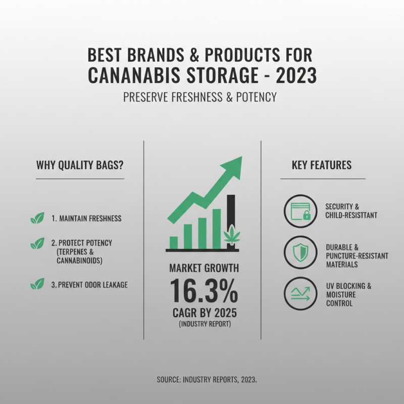 Best Weed Bags for Storing Your Cannabis Safely?