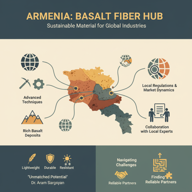 How to Source Basalt Fiber from Armenia for Global Supply?