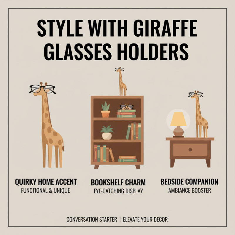 2026 Best Giraffe Glasses Holder for Stylish Home Decor?