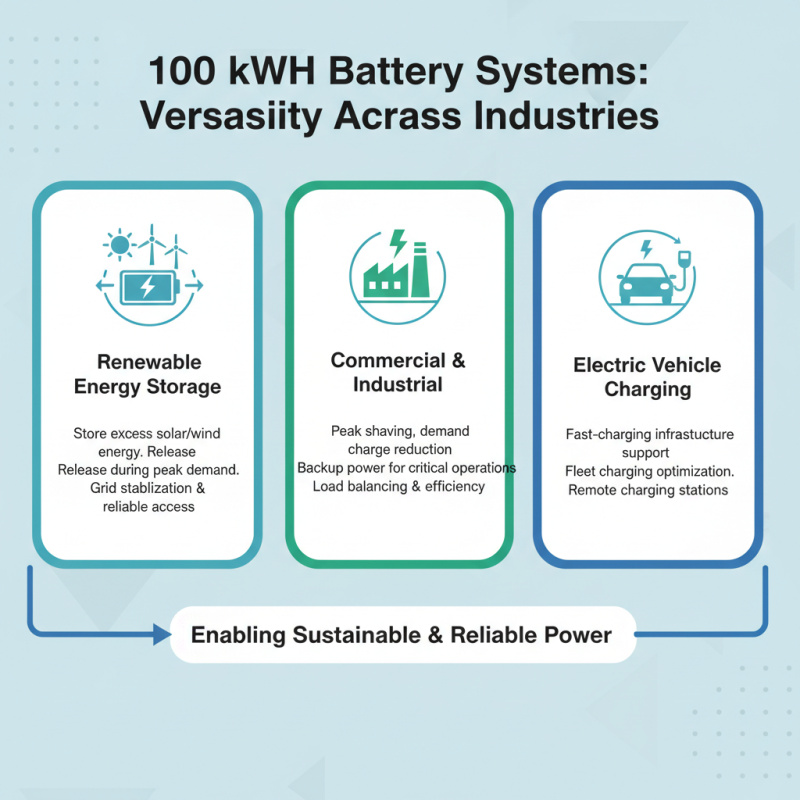 What are the Benefits of Using a 100 Kwh Battery?
