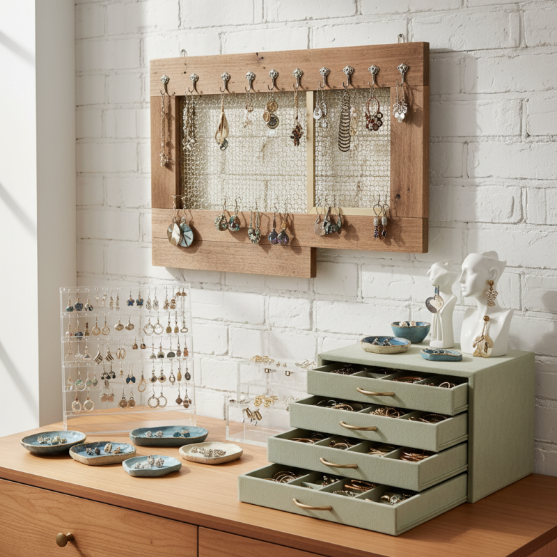 Earring Storage Ideas for Organizing Your Jewelry Collection?