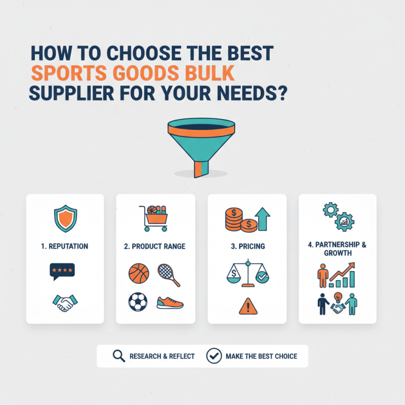 How to Choose the Best Sports Goods Bulk Supplier for Your Needs?