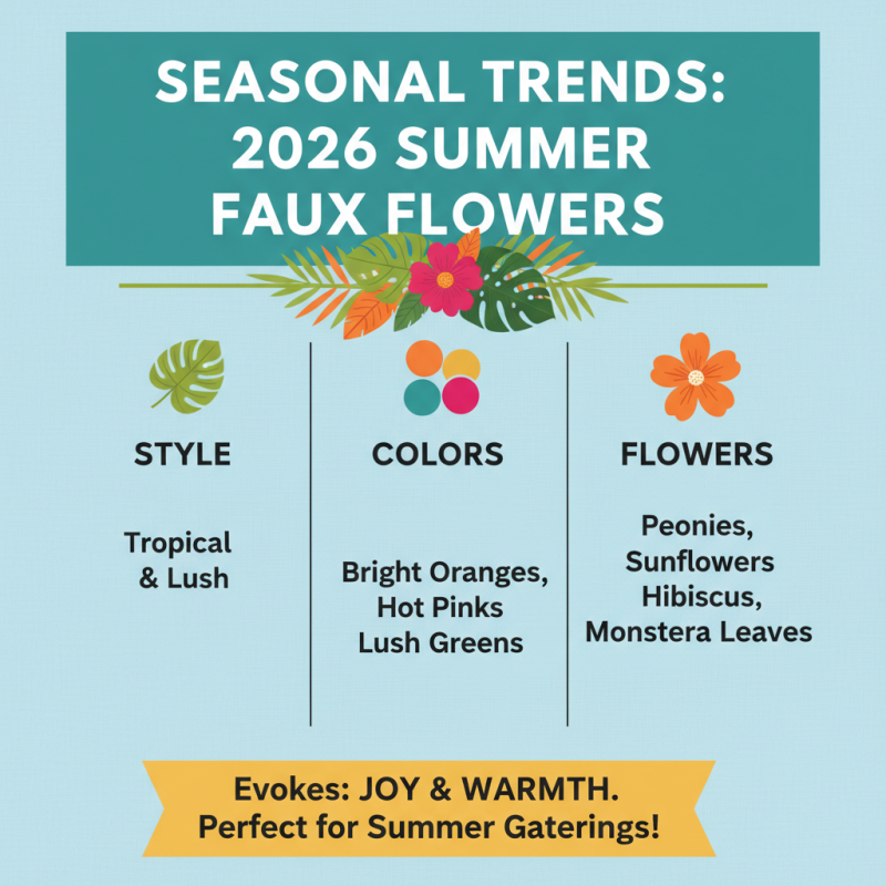 2026 Top Faux Flowers Trends for Global Buyers?