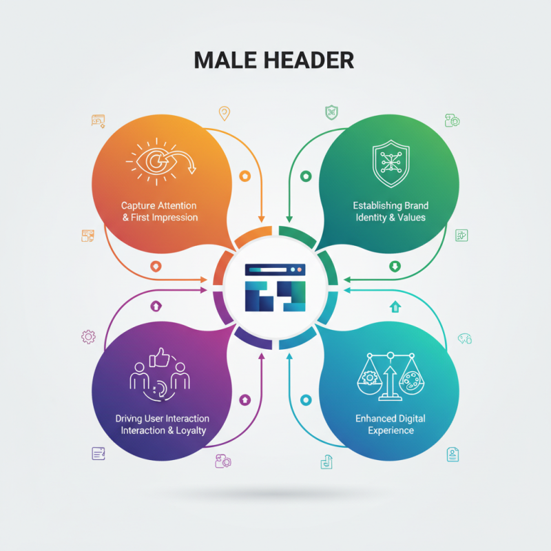 Why Male Header Designs Matter for User Engagement and Experience?