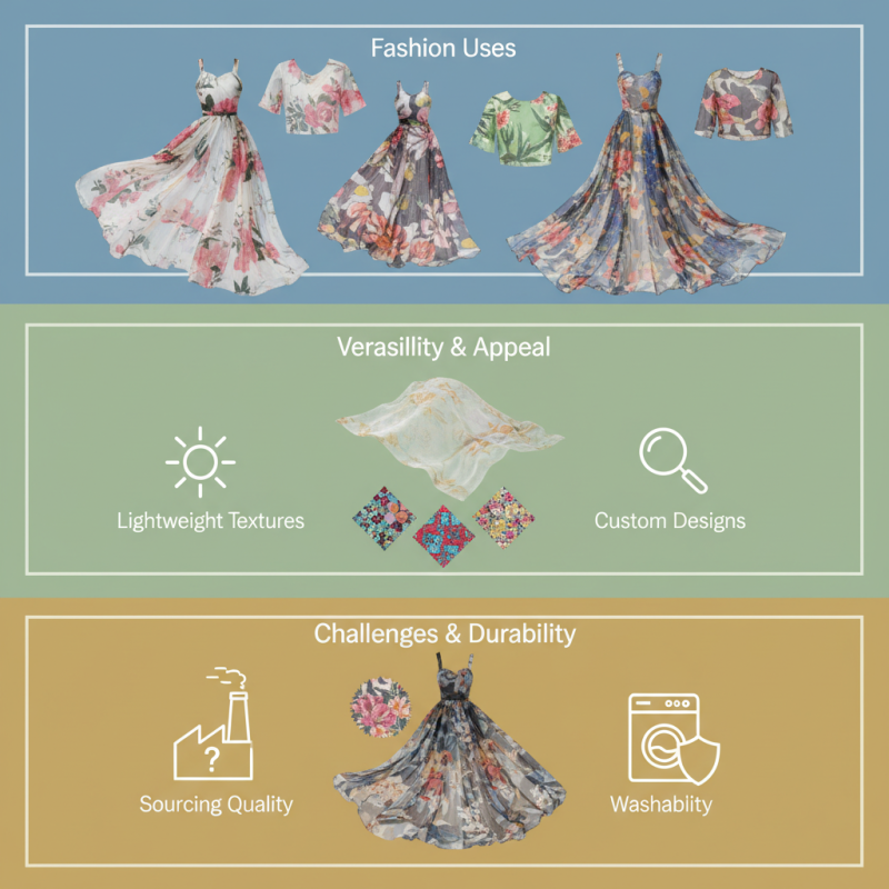 Top 10 Georgette Digital Print Fabric Uses for Fashion Buyers?