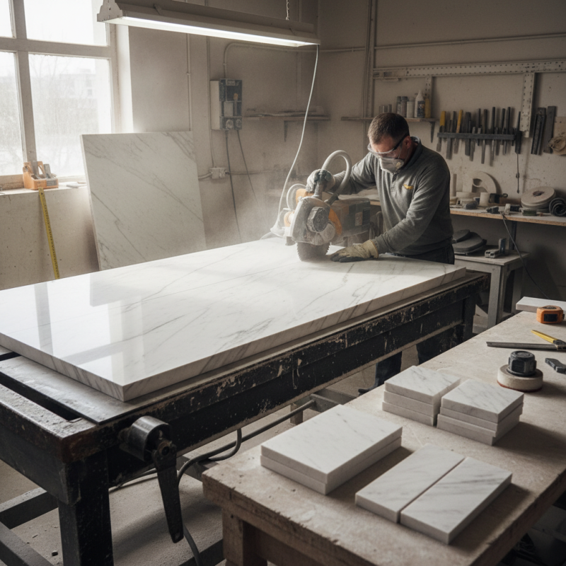 What is White Marble Slab and How to Cut to Size?