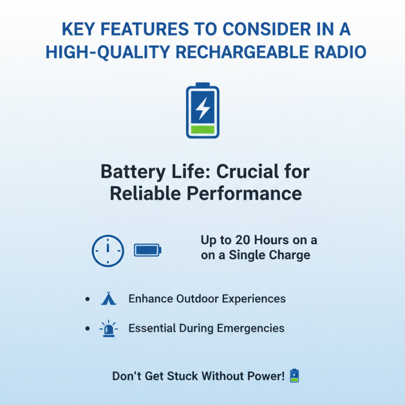Top Tips for Choosing the Best Rechargeable Radio?