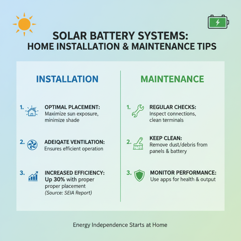 Top 10 Home Solar Batteries for Global Buyers in 2026?